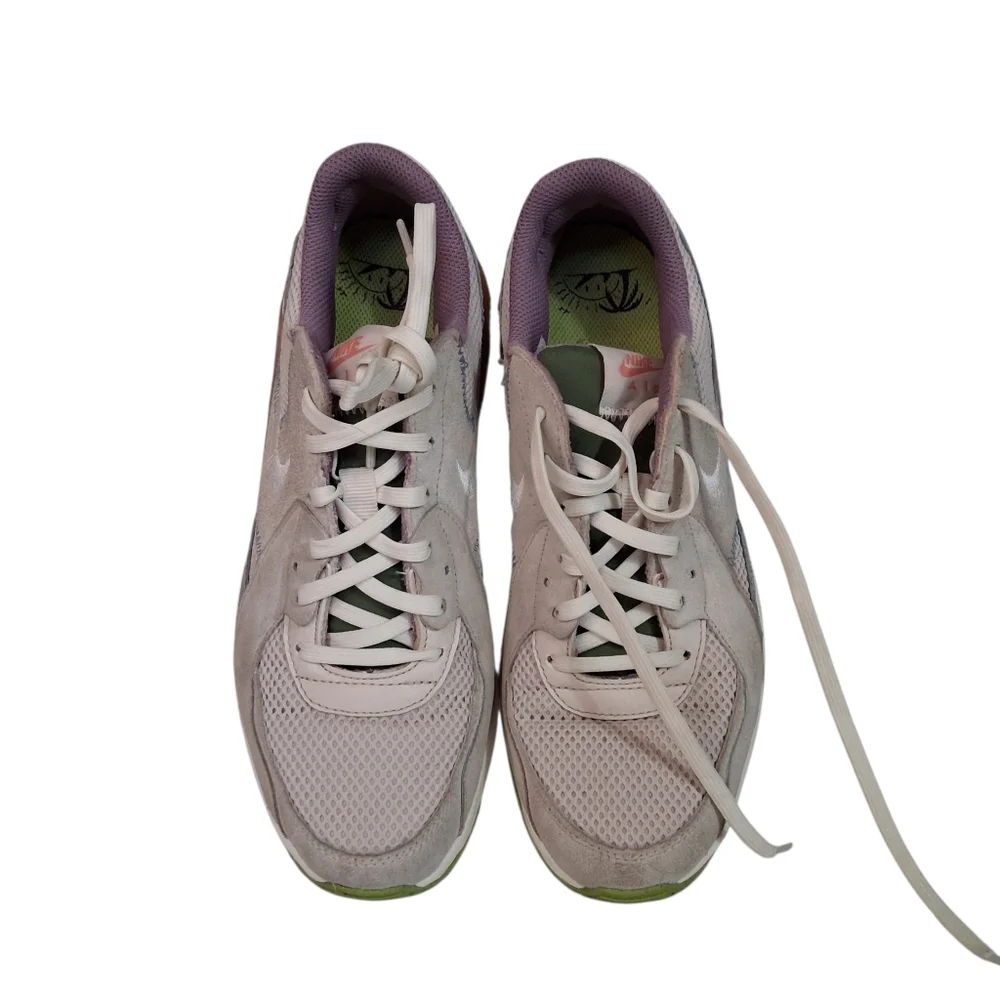 Nike Air Max Women’s Size 8 Pastel Multi Suede Mesh Sneakers - Picture 2 of 8